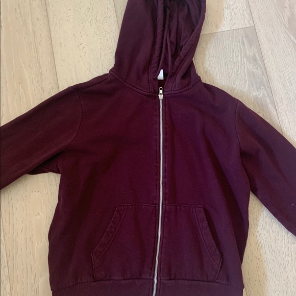 H&M Maroon Zipup Hoodie - Picture 1 of 1